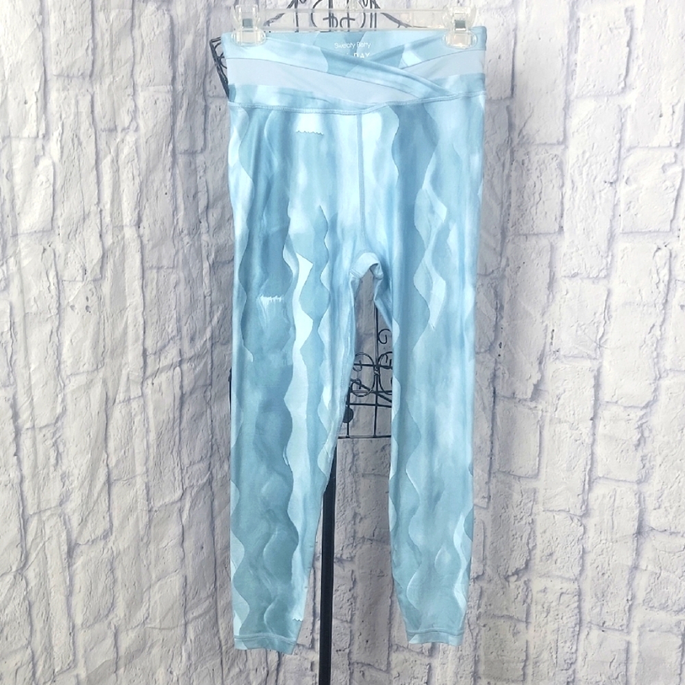 Sweaty Betty Blue Performance Leggings Size 6